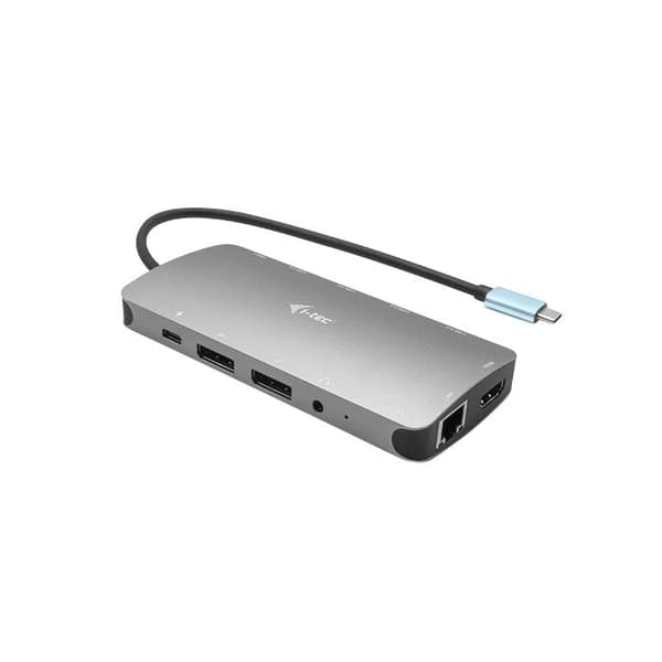 i-tec Metal USB-C Nano 3x Display Dockningsstation + Strömförsörjning 100 W