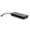Pikkukuva 3 / 5: C2G USB-C 9-in-1 Dual Display -telakointiasema, jossa HDMI, Ethernet, USB, 3,5 mm:n ääni ja virransyöttö jopa 60 W - 4K 30 Hz (TAA-yhteensopiva) - Tel