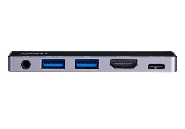 ATEN UH3238 Travel Dock - Dockningsstation - USB-C 3.2 Gen 1 / Thunderbolt 3 - HDMI