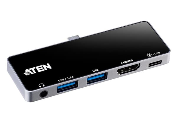 ATEN UH3238 Travel Dock - Dockningsstation - USB-C 3.2 Gen 1 / Thunderbolt 3 - HDMI