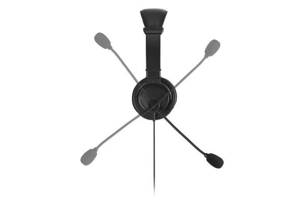 Kensington USB-C Hi-Fi-hörlurar med brusreducerande mikrofon - Svart