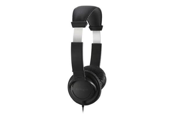 Kensington USB-C Hi-Fi-hörlurar med brusreducerande mikrofon - Svart