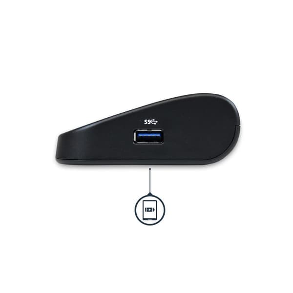 StarTech.com Universal USB3.0 Dockningsstation för bärbar dator - Dual Video HDMI - DVI - VGA med ljud och Ethernet - USB-dockningsstation - 10 Mb LAN