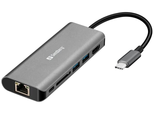 Sandberg - Dockningsstation - (USB) - GigE (136-18)