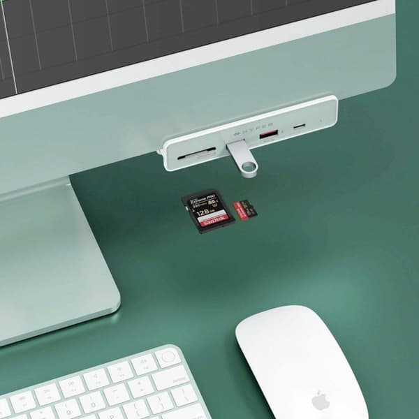 Hyper HyperDrive 6-i-1 USB-C Hub för iMac 24-tum