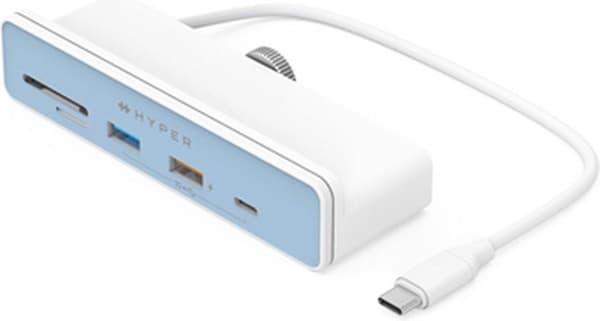 Hyper HyperDrive 6-i-1 USB-C Hub för iMac 24-tum