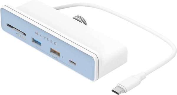 Hyper HyperDrive 6-i-1 USB-C Hub til iMac 24-tommer