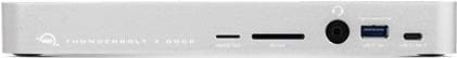 OWC Thunderbolt 3 Dock - Dockningsstation - Thunderbolt 3 - Mini DP - GigE - 85 watt