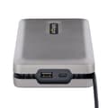 Pikkukuva 8 / 11: StarTech.com USB-C-moniporttinen sovitin, jossa USB-C DP Alt Mode -videolähtö / 4K HDMI 2.0 / VGA, USB-C Dual Monitor -telakointiasema, 100 W PD Pass-