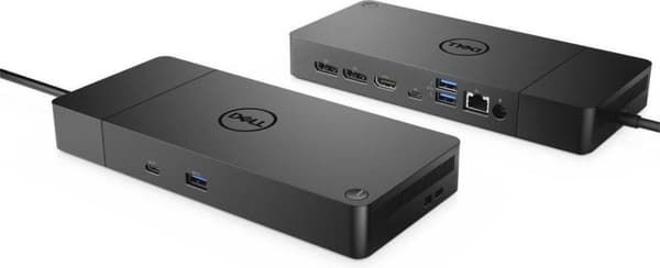 DELL WD19S-180W Trådbunden USB 3.2 Gen 2 (3.1 Gen 2) Typ-C Svart