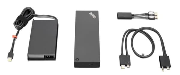 Lenovo ThinkPad Thunderbolt 3 Workstation Gen 2 - Kabelansluten - Thunderbolt 3 - 10 100 1000 Mbit/s - Svart - 3840 x 2160 pixlar - Lenovo (40ANY230EU