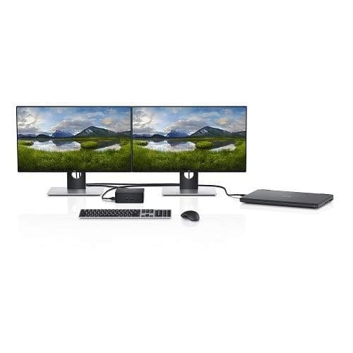 Dell docking Dual USB-C TB18 210W TB18DC, kablet, USB 3.2 Gen 1, 452-BDGO (TB18DC, Kabelført, USB 3.2 Gen 1 (3.1 Gen 1) Type-B, 3,5 mm, USB Type-A, US