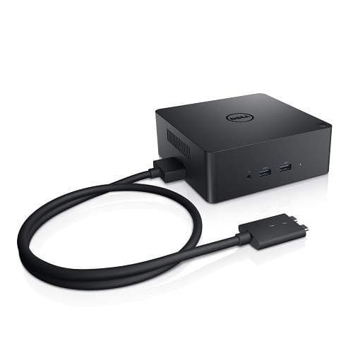 Dell docking Dual USB-C TB18 210W TB18DC, kablet, USB 3.2 Gen 1, 452-BDGO (TB18DC, Kabelført, USB 3.2 Gen 1 (3.1 Gen 1) Type-B, 3,5 mm, USB Type-A, US