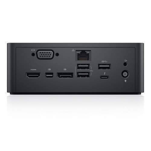 Dell docking Dual USB-C TB18 210W TB18DC, kablet, USB 3.2 Gen 1, 452-BDGO (TB18DC, Kabelført, USB 3.2 Gen 1 (3.1 Gen 1) Type-B, 3,5 mm, USB Type-A, US