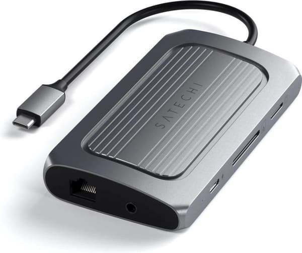 Satechi USB4 Multiport Adapter med 8K HDMI - Space Grey