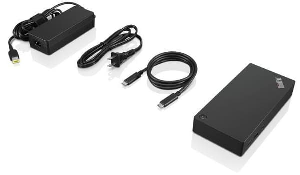 Lenovo 40AS0090EU kannettavan telakointiasema ja porttitoistin langallinen USB 3.0 (3.1 Gen 1) Type-C musta