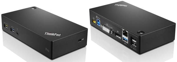 Lenovo ThinkPad USB 3.0 Pro Dock Wired USB 3.0 (3.1 Gen 1) Typ-A Svart