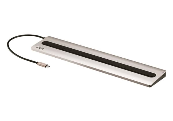 ATEN UH3237 - Dockingstation - USB-C 3.1 Gen 1 / Thunderbolt 3 - VGA, 2 x HDMI - GigE (UH3237)