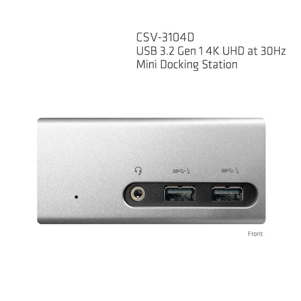 Club 3D USB 3.0 Dual Graphics 4K/UHD mini dockingstation (CSV-3104D)