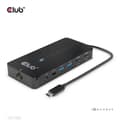 Miniatyrbild 1 av 11: Club 3D CSV-1595 - Dockningsstation - USB-C 3.2 Gen 1 - 2 x HDMI - GigE (CSV-1595)