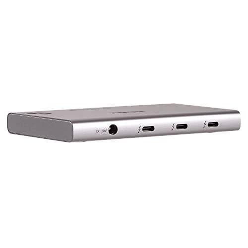 Edimax TD-405BP 5-i-1 minidockningsstation - Thunderbolt 4 - 100 Watt (TD-405BP)