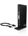 Miniatyrbild 1 av 5: Raidsonic ICY BOX IB-DK2241AC Multidockningsstation