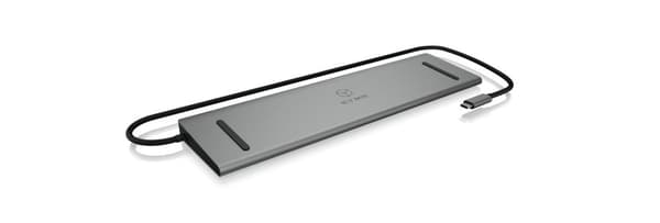 RaidSonic ICY BOX IB-DK2106-C - Dockingstation - USB-C - VGA, 2 x HDMI - GigE (IB-DK2106-C)