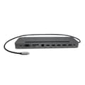 Miniatyrbild 2 av 9: I-TEC USB-C Metal 4K 3xDisplay DS 1xHDMI 1xVGA 1xDP 1xSD+1x microSD-kortläsare 1xGLAN 1x3.5mm Audio 2xUSB 3.0 2xUSB 2.0 1xUSB-C PD (C31FLATDOCKPDPRO)