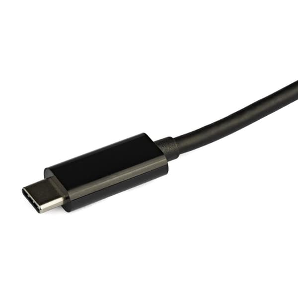 StarTech.com USB-C VGA Multiport Adapter - Strømforsyning (60W) - USB 3.0 - GbE - USB C Adapter til Mac Windows Chrome OS - Dockingstation - USB-C - V