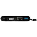 Miniatyrbillede 4 af 5: StarTech.com USB-C VGA Multiport Adapter - Strømforsyning (60W) - USB 3.0 - GbE - USB C Adapter til Mac Windows Chrome OS - Dockingstation - USB-C - V