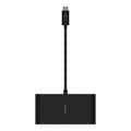 Miniatyrbillede 4 af 7: Belkin USB-C multimedieopladningsadapter - 100W (HDMI 4k, VGA, Gigabit Ethernet, USB-A 3.0)