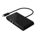 Miniatyrbillede 1 af 7: Belkin USB-C multimedieopladningsadapter - 100W (HDMI 4k, VGA, Gigabit Ethernet, USB-A 3.0)