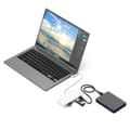 Miniatyrbild 10 av 10: Belkin CONNECT USB-C 6-i-1 Multiport Hub+-hållare INC011btWH (INC011BTWH)