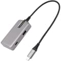 Miniatyrbild 4 av 10: StarTech.com USB-C Multiport Adapter - USB-C till 4K 60Hz HDMI 2.0 - 100W Power Delivery Pass-through - 3-Port 10Gbit/s USB 3.1 Hub - Reseadapter USB