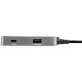 Miniatyrbild 6 av 10: StarTech.com USB-C Multiport Adapter - USB-C till 4K 60Hz HDMI 2.0 - 100W Power Delivery Pass-through - 3-Port 10Gbit/s USB 3.1 Hub - Reseadapter USB
