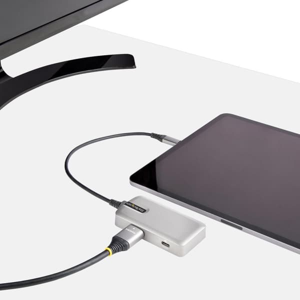 StarTech.com USB-C Multiport Adapter - USB-C till 4K 60Hz HDMI 2.0 - 100W Power Delivery Pass-through - 3-Port 10Gbit/s USB 3.1 Hub - Reseadapter USB