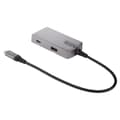 Miniatyrbild 1 av 10: StarTech.com USB-C Multiport Adapter - USB-C till 4K 60Hz HDMI 2.0 - 100W Power Delivery Pass-through - 3-Port 10Gbit/s USB 3.1 Hub - Reseadapter USB