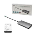 Miniatyrbild 4 av 7: I-TEC USB-C Metal Nano Dock 1xHDMI 1xVGA 1xSD-kortläsare 1xmicroSD-kortläsare 1xGLAN 1xAudio/Mic 3xUSB 3.1 1xUSB-C Data 1xUSB-C PD (C31NANODOCKVGAPD)