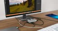 Miniatyrbild 6 av 7: I-TEC USB-C Metal Nano Dock 1xHDMI 1xVGA 1xSD-kortläsare 1xmicroSD-kortläsare 1xGLAN 1xAudio/Mic 3xUSB 3.1 1xUSB-C Data 1xUSB-C PD (C31NANODOCKVGAPD)