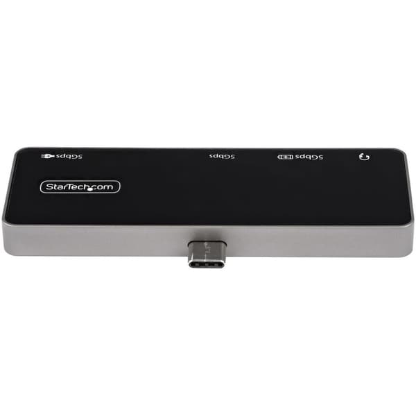 StarTech.com USB-C Digital AV Multiport Adapter - USB-C till 4K 60Hz HDMI 2.0 - USB-C Power Delivery 100W - 3-Port USB 3.0 Hub - Ljud - USB-C Mini Doc