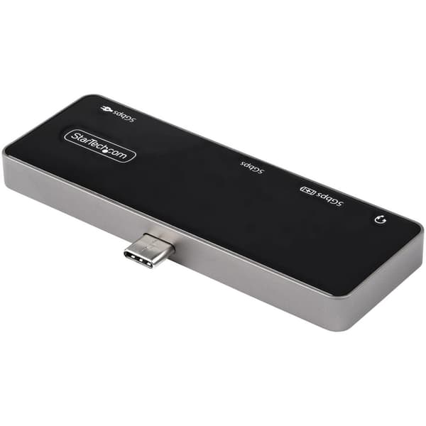 StarTech.com USB-C Digital AV Multiport Adapter - USB-C till 4K 60Hz HDMI 2.0 - USB-C Power Delivery 100W - 3-Port USB 3.0 Hub - Ljud - USB-C Mini Doc