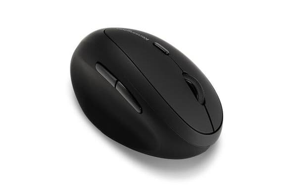 Kensington Pro Fit Ergo trådløs mus - mus - ergonomisk - venstrehåndet - 6 knapper - trådløs - 2,4 GHz Sort
