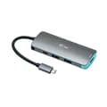 Miniatyrbild 3 av 7: I-TEC USB C Metal Nano Dockningsstation 1xHDMI 4K 1xSD kortläsare 1xmicroSD kortläsare 3xUSB 3.0 port 1xUSB-C PD kompatibel med TB3 (C31NANODOCKPD)