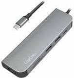 LogiLink USB-C -monitoimikeskitin - Telakointiasema - USB-C 3.2 - HDMI