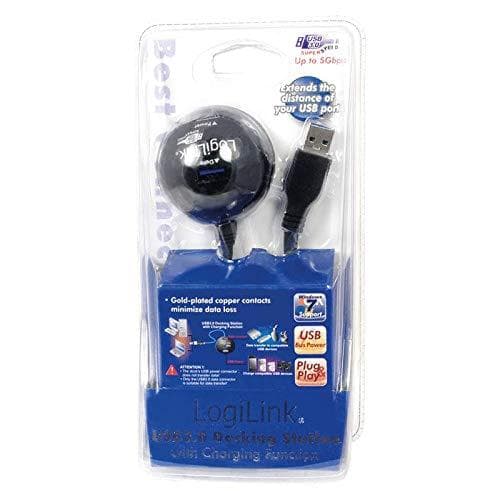 LogiLink CU0035 USB-kaapeli, USB 3.0 ja telakointiasema, 1,50 m