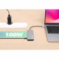 Miniatyrbild 9 av 11: MANHATTAN USB-C 8-i-1 dockningsstation med strömförsörjning USB 3.2 Gen 1 Typ C hane till HDMI hona (4K@30Hz), tre USB-A-portar (upp till 5 Gbps), Gig
