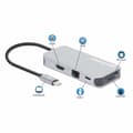 Miniatyrbild 10 av 11: MANHATTAN USB-C 8-i-1 dockningsstation med strömförsörjning USB 3.2 Gen 1 Typ C hane till HDMI hona (4K@30Hz), tre USB-A-portar (upp till 5 Gbps), Gig