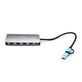 Miniatyrbild 2 av 3: I-TEC USB-C Metal Nano Dock 2xHDMI 1xVGA 1xSD-kortläsare 1xmicroSD-kortläsare 1xGLAN 3xUSB 2.0 1xUSB 3.2 1xUSB-C3.2Data 1xUSB-C PD (CANANOTDOCKPD)