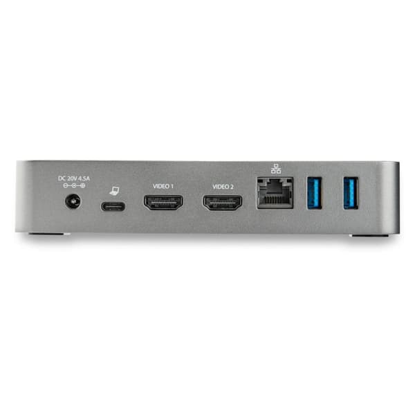 StarTech.com USB-C dockningsstation dubbla HDMI-skärmar 60W strömförsörjning