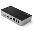 Miniatyrbild 2 av 5: StarTech.com USB-C dockningsstation dubbla HDMI-skärmar 60W strömförsörjning